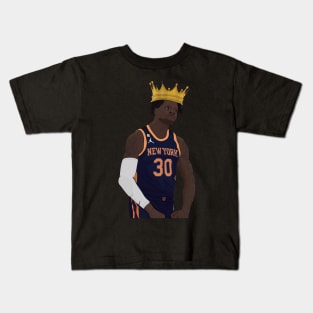 Julius Randle digital illustration Kids T-Shirt